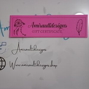 Amiraultdesigns gift card
